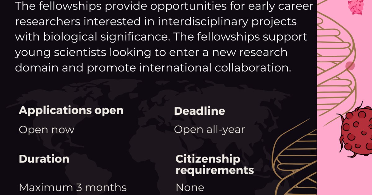 EMBO New Venture Fellowships IndiaBioscience Embo new venture fellowships indiabioscience