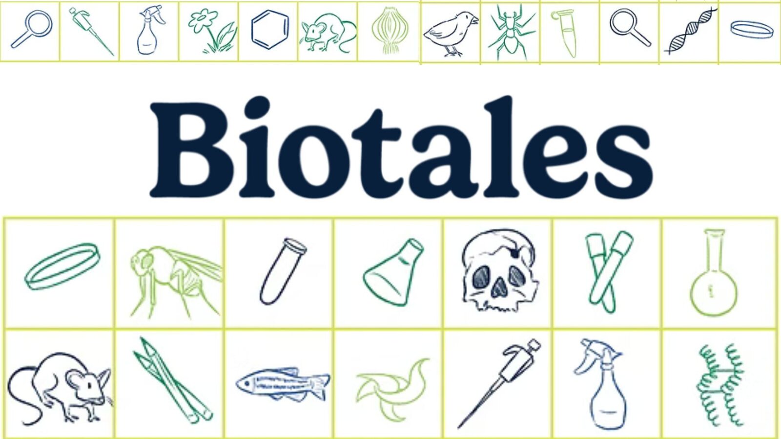 Biotales first part title image