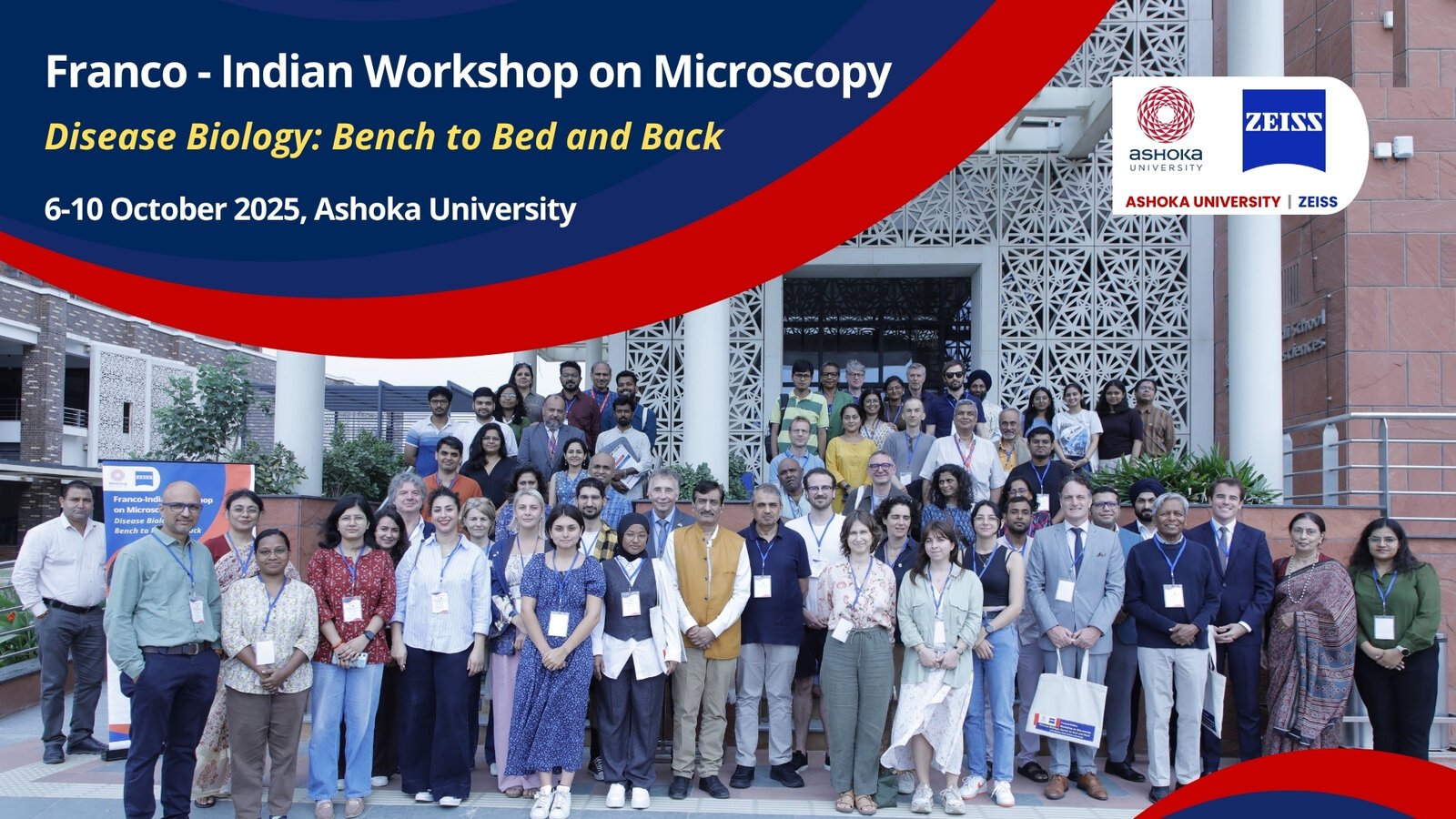 Group picture Franco Indian Campus on Health