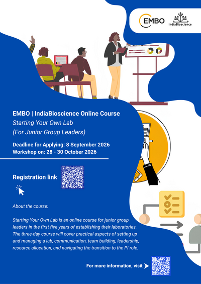 EMBO India Bioscience Online Course template 3
