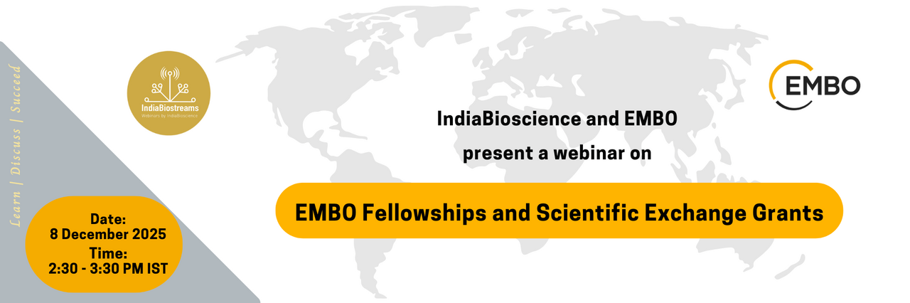 Embuo EMBO Fellowships and Funding Opportunities Webinar 2025 - IndiaBioscience